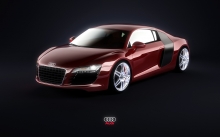 Рекламный плакат Audi R8